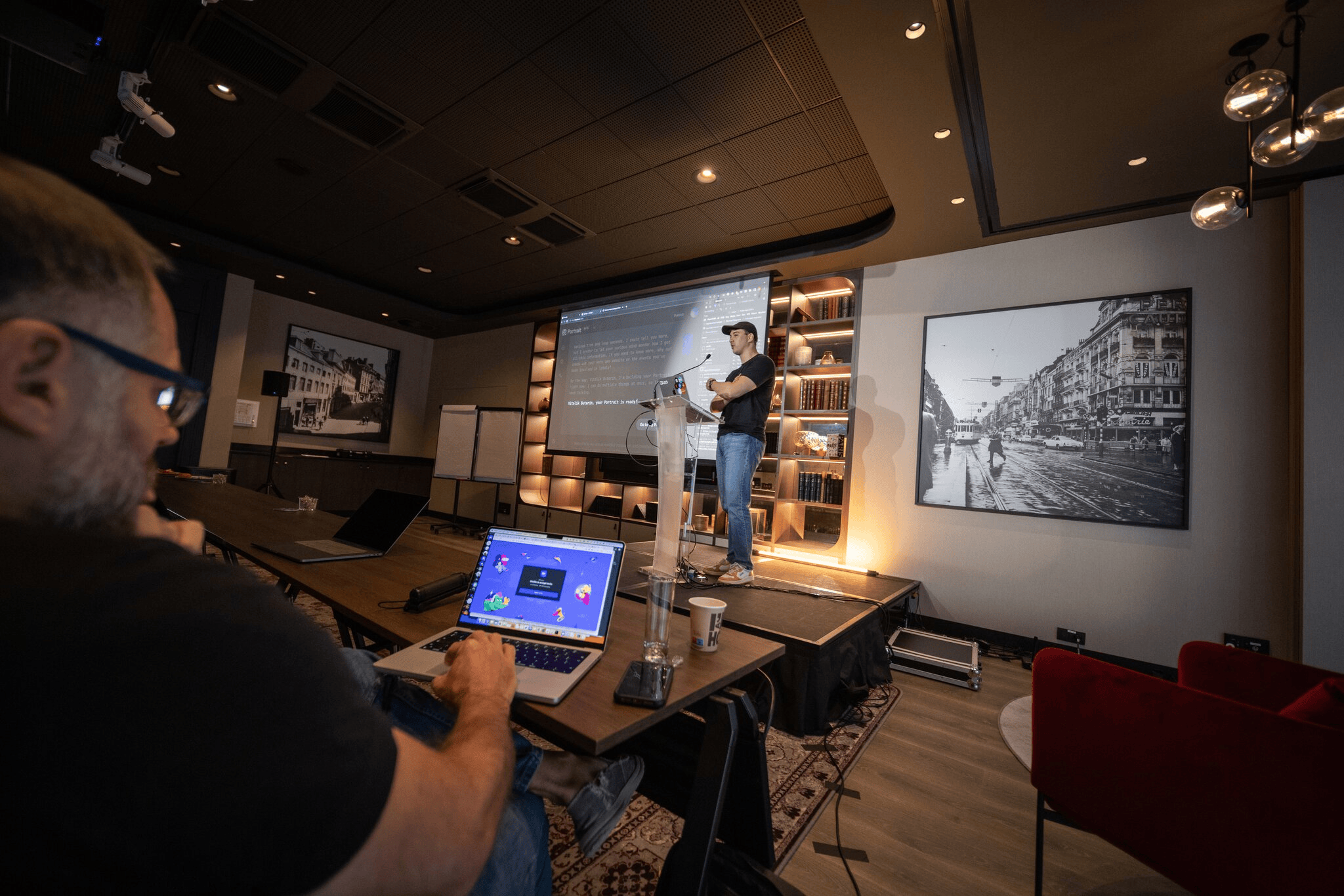 Ryan Shahine speaking